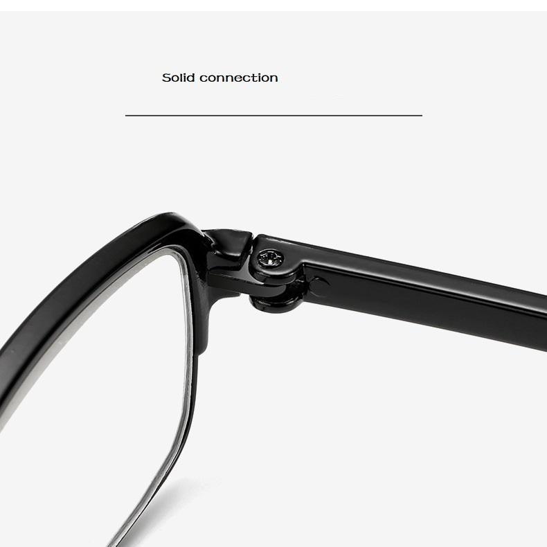 Anti UV Glare Eyestrain Foldable Computer Spring Hinge Readers For Women And  Man Reading Glasses Retro Folding Spectacles Luxury Frame And TR Glasses Blue Light Readers+1.0 +1.5 +2.0 +2.5 +3.0 +3.5 +4.0 Stevvex