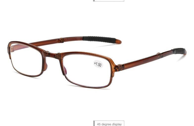 Anti UV Glare Eyestrain Foldable Computer Spring Hinge Readers For Women And  Man Reading Glasses Retro Folding Spectacles Luxury Frame And TR Glasses Blue Light Readers+1.0 +1.5 +2.0 +2.5 +3.0 +3.5 +4.0 Stevvex