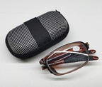 Anti UV Glare Eyestrain Foldable Computer Spring Hinge Readers For Women And  Man Reading Glasses Retro Folding Spectacles Luxury Frame And TR Glasses Blue Light Readers+1.0 +1.5 +2.0 +2.5 +3.0 +3.5 +4.0 Stevvex
