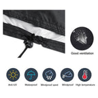 Anti-UV Snow Dust Wind-Proof Tear-Proof Anti-Fading Furniture Cover Chair Dust Cover Storage Bag Outdoor Garden Patio Furniture Protector Waterproof Dustproof Chair Seat Protection Cover Stevvex