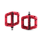 Anti-Vibration Mountain Bike Pedal Anti-Skid Lightweight Nylon Fiber Bicycle Pedal Board High-Strength Anti-Skid Bicycle Pedal New Nylon Fabric Anti Slip Durable Mountain Bike Flat Pedals Stevvex