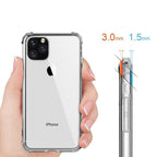 Anti-Yellow Clear Soft Case for Iphone 14 Pro Max 12 11 13 Pro 14 Plus Shockproof Mobile Phone Cover for Iphone14 Slim Soft Edge Shockproof Protective Case for iPhone Stevvex