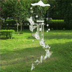 Antique Resonant 5 Tubes Love Angel Wind Chime Bells Hanging Living Bed Home Decor Gift Car Praying Hanging Garden Decoration Decor Wind Chime Outdoor Yard Garden Deco Wind Chimes