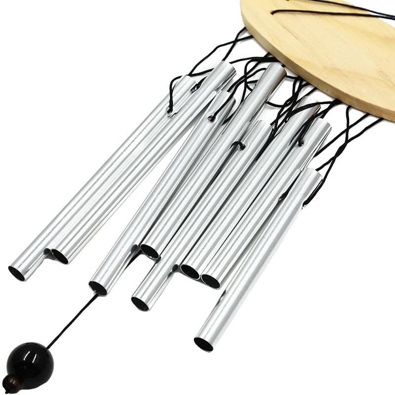 Antique Resonant Tubes  Wind Chimes with S Hook Quality Gift For Garden Patio Balcony And Indoor Decor Wind Chime Bells Hanging Living Bed Home Decor Gift Car Outdoor Yard Garden Deco Wind Chimes Stevvex
