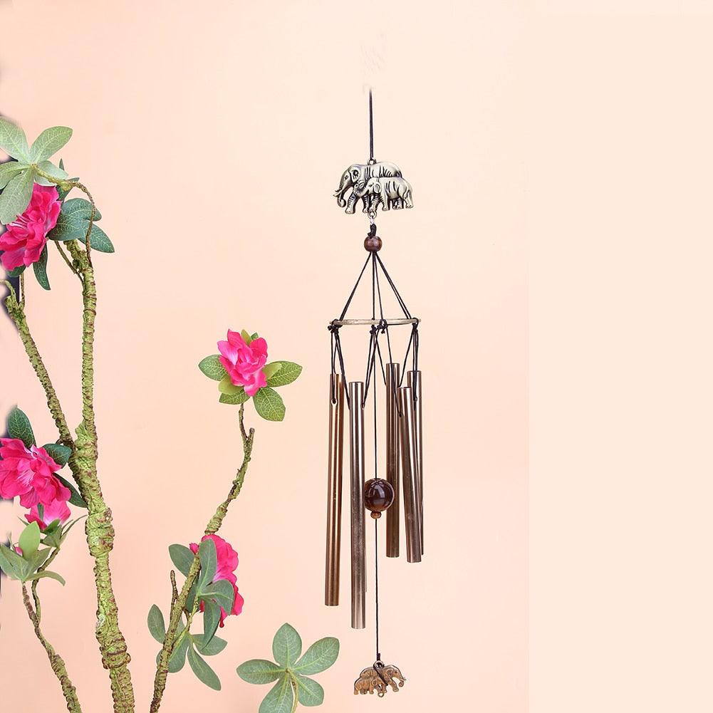 Antique Wind Chimes Amazing Grace Deep Tuned Amazing Grace Bells Wind-chime Chapel Bells Resonant Door Wall Hanging Home Décor Deep Tone Resonant Sound Church Bell Wind Chime Stevvex