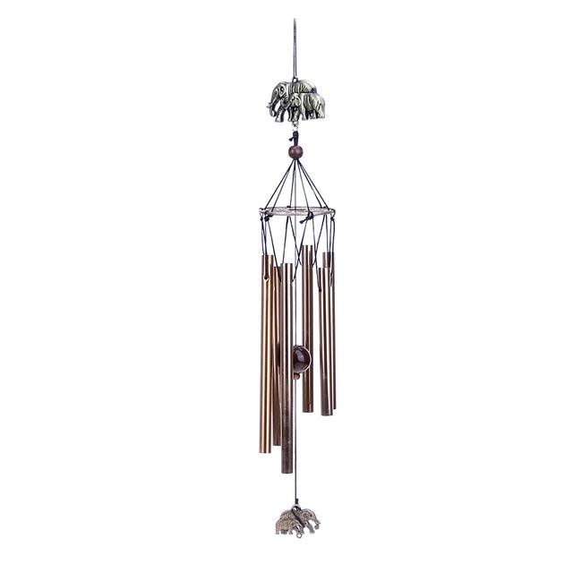 Antique Wind Chimes Amazing Grace Deep Tuned Amazing Grace Bells Wind-chime Chapel Bells Resonant Door Wall Hanging Home Décor Deep Tone Resonant Sound Church Bell Wind Chime Stevvex