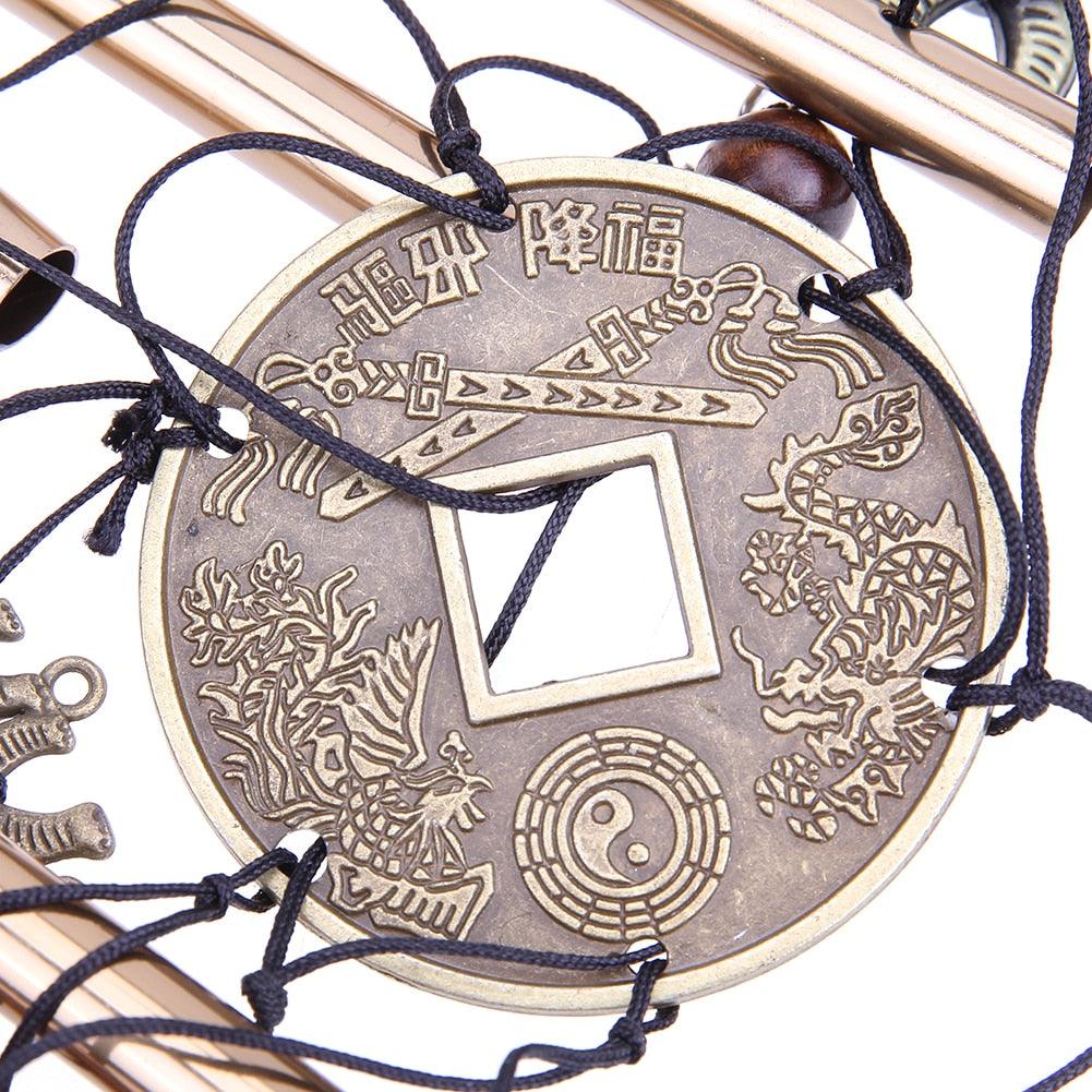 Antique Wind Chimes Amazing Grace Deep Tuned Amazing Grace Bells Wind-chime Chapel Bells Resonant Door Wall Hanging Home Décor Deep Tone Resonant Sound Church Bell Wind Chime Stevvex