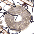 Antique Wind Chimes Amazing Grace Deep Tuned Amazing Grace Bells Wind-chime Chapel Bells Resonant Door Wall Hanging Home Décor Deep Tone Resonant Sound Church Bell Wind Chime Stevvex