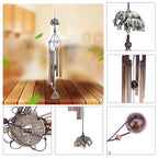 Antique Wind Chimes Amazing Grace Deep Tuned Amazing Grace Bells Wind-chime Chapel Bells Resonant Door Wall Hanging Home Décor Deep Tone Resonant Sound Church Bell Wind Chime Stevvex