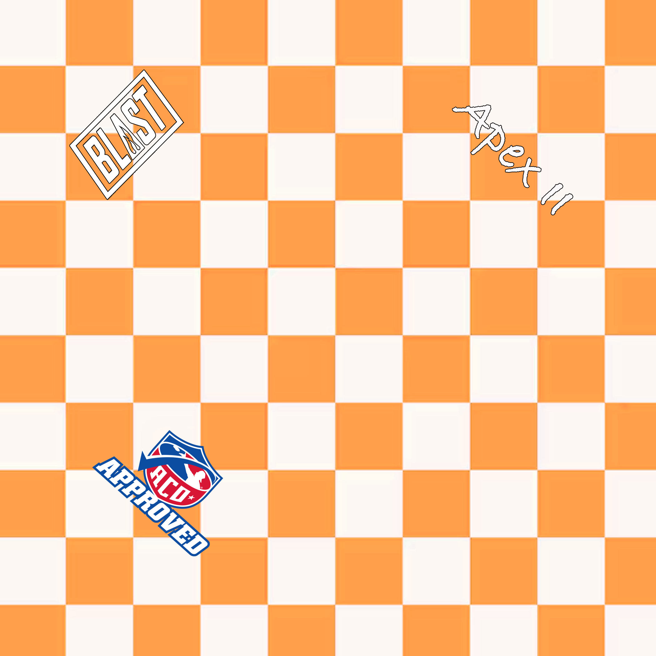 Checkered Flag ACO Pro Bags Pink or Orange - All Series/Speeds Available. - SJB-DIAMOND ELITES