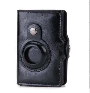 Airtag Money Bag Leather Pi-Mart
