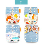 Happyflute Baby Cloth Training Pants - 4 Pack Washable
