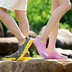 Aqua Shoes Unisex Casual Fashion Mesh Breathable Quick Dry Outdoor Rubber Sole Slip Water Shoes For Beach Water Sports Lightweight Slip On Walking Shoes Stevvex