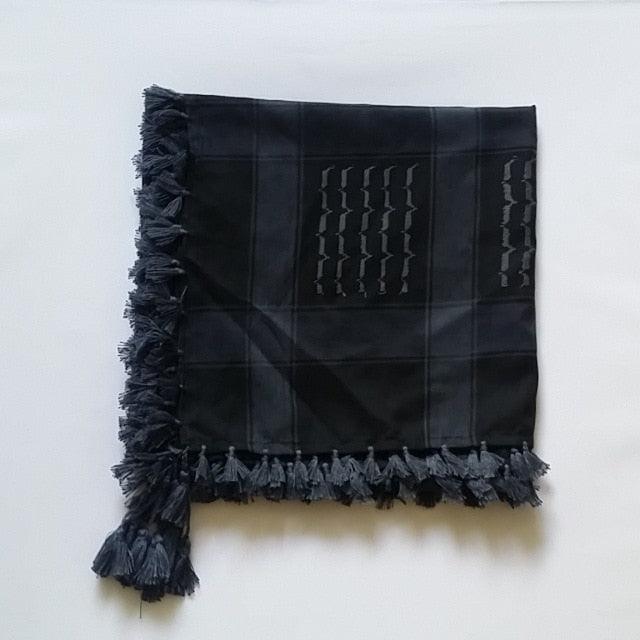 Arab Scarf Shawl Keffiyeh Wrap Shemagh Scarf Mask Cycling Shawl Neck Cover Man Woman Hiking Sunshade Head Wrap Men Scarf Shawl Wrap Pattern of Arab Shemagh Keffiyeh Men Arab Kufiyah Keffiyeh Arabic Muslim Head Wrap Stevvex