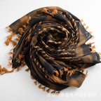 Arab Scarf Shawl Keffiyeh Wrap Shemagh Scarf Mask Cycling Shawl Neck Cover Man Woman Hiking Sunshade Head Wrap Men Scarf Shawl Wrap Pattern of Arab Shemagh Keffiyeh Men Arab Kufiyah Keffiyeh Arabic Muslim Head Wrap Stevvex