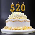 Arabic Number 0-9 Wax Candles Number Candles Cake Numeral Candles Number 0-9 Glitter Cake Topper Decoration For Birthday Wedding Reunion Theme Part Digital Cake Topper Kids Children Party Happy Birthday Ornament Cakes Top Decoration Accessories Stevvex