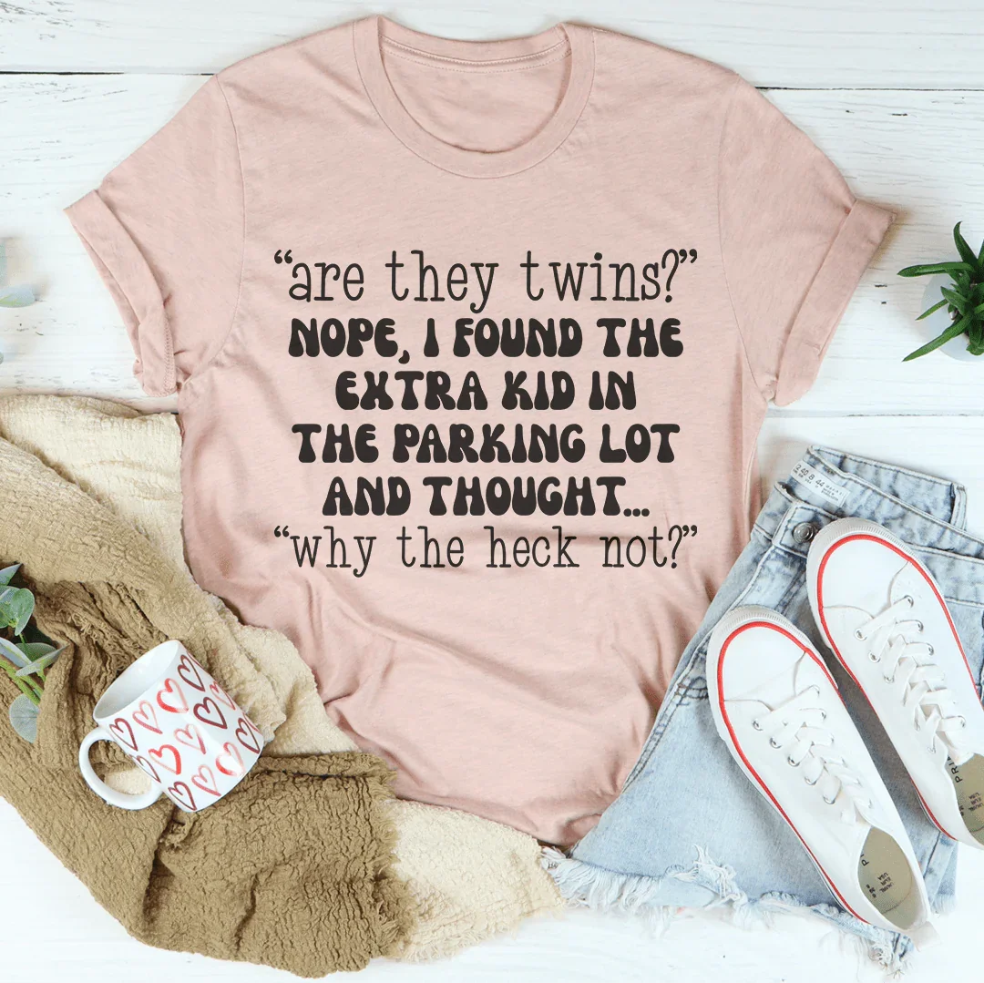 Are They Twins Tee Peachy Sunday