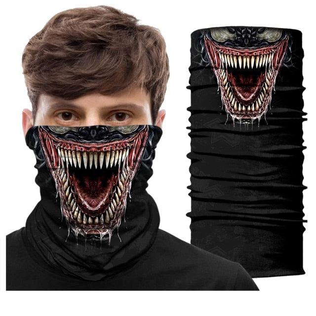 Army Camo Bandana Scarf Skull Balaclava Neck Buff Hunting Facemask Ski Mask Women Men Neck Gaiter Cover Turban Multipurpose Balaclava Elastic UV Face Shields for Women Gaiter Headband Shemagh Washable Cloth Bandanas Women Men Stevvex