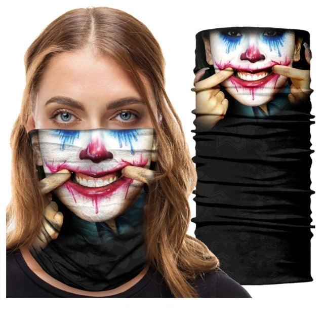 Army Camo Bandana Scarf Skull Balaclava Neck Buff Hunting Facemask Ski Mask Women Men Neck Gaiter Cover Turban Multipurpose Balaclava Elastic UV Face Shields for Women Gaiter Headband Shemagh Washable Cloth Bandanas Women Men Stevvex
