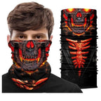 Army Camo Bandana Scarf Skull Balaclava Neck Buff Hunting Facemask Ski Mask Women Men Neck Gaiter Cover Turban Multipurpose Balaclava Elastic UV Face Shields for Women Gaiter Headband Shemagh Washable Cloth Bandanas Women Men Stevvex