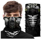 Army Camo Bandana Scarf Skull Balaclava Neck Buff Hunting Facemask Ski Mask Women Men Neck Gaiter Cover Turban Multipurpose Balaclava Elastic UV Face Shields for Women Gaiter Headband Shemagh Washable Cloth Bandanas Women Men Stevvex