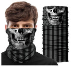 Army Camo Bandana Scarf Skull Balaclava Neck Buff Hunting Facemask Ski Mask Women Men Neck Gaiter Cover Turban Multipurpose Balaclava Elastic UV Face Shields for Women Gaiter Headband Shemagh Washable Cloth Bandanas Women Men Stevvex