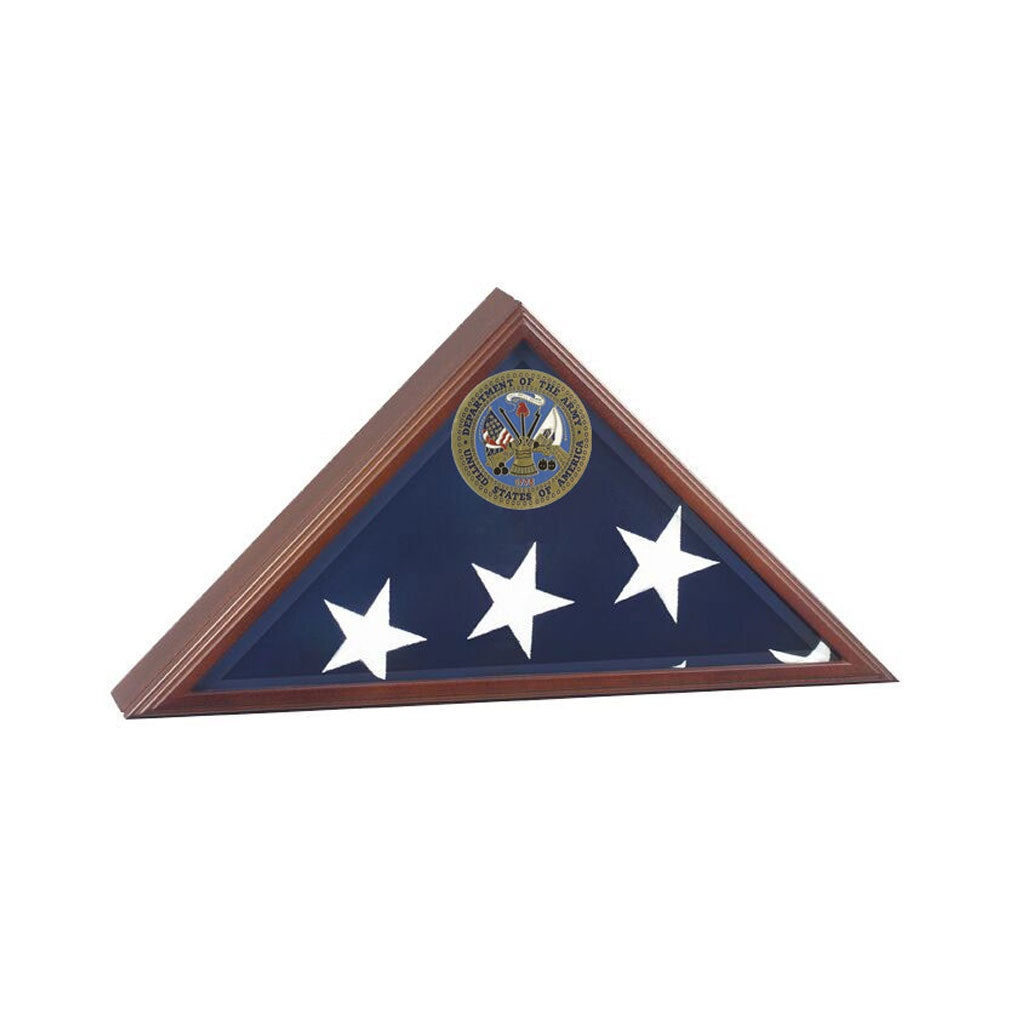 Extra Large American Burial Flag Case, Extra Large Vice Presidential Flag Case The Military Gift Store