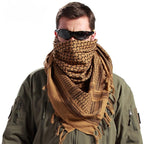 Army Military Tactical Keffiyeh Shemagh Arab Scarf Shawl Neck Cover Head Wrap Cotton Winter Scarves Military Shemagh Army Desert Keffiyeh Arab Scarf Shawl Neck Cover Head Wrap Scarf Military Shemagh Tactical Desert Keffiyeh Head Neck