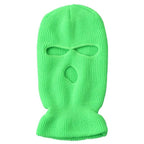 Army Tactical Mask 3 Hole Full Face Mask Ski Mask Winter Cap Balaclava Motorbike Motorcycle Helmet Full Helmet Neck Gaiter, Winter Balaclava Warm Knit Beanie for Outdoor Sports Outdoor Full Face Cover Thermal Ski Mask Stevvex