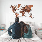 Brown Wall Art for Living Room Enjoy The Wood