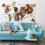Unique Wall Art for Living Room Enjoy The Wood