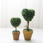 Artificial 1 Pc Heart Star Round Potted Decor  Bonsai  Ornament Home Garden Wedding Party Decor Home Decoration Stevvex