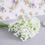 Artificial Baby Breath Gypsophila Flowers Bouquets Fake Silicone Plant Floral Bouquets Arrangement For Wedding Home Hotel Party Decoration Stevvex