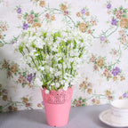 Artificial Baby Breath Gypsophila Flowers Bouquets Fake Silicone Plant Floral Bouquets Arrangement For Wedding Home Hotel Party Decoration Stevvex