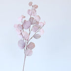 Artificial Eucalyptus Flower Plant Leaf Plastic Rod Long Branch Green Fake Plant Summer Autumn Home Bedroom Wall Decoration