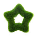 Artificial Lawn Simulation Grass Pile Simulation Flocking Love Star Bonsai Fake Flower Grass Ball For Home Decorations Ornaments Gifts Stevvex