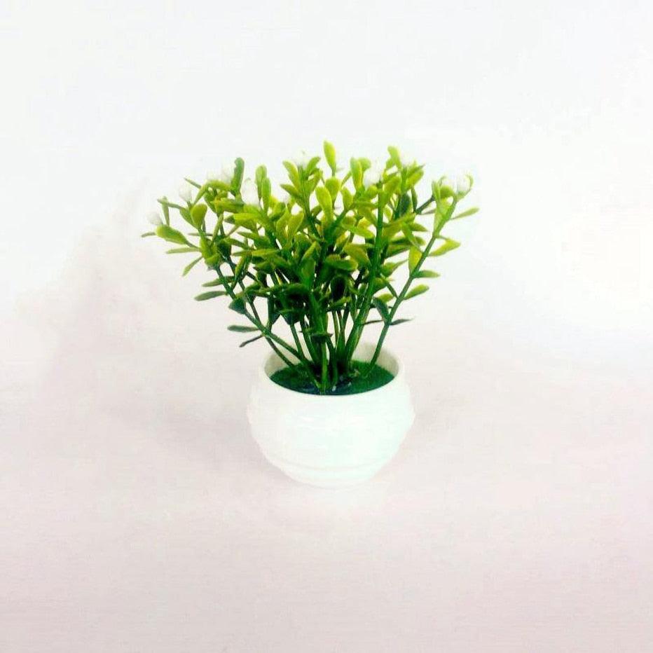 Artificial Succulent Small Simulated Tree Pot Decor Arrangement For Office Table Indoor Outdoor Stair Balcony Garden Home Decor Stevvex