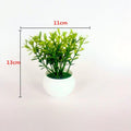 Artificial Succulent Small Simulated Tree Pot Decor Arrangement For Office Table Indoor Outdoor Stair Balcony Garden Home Decor Stevvex