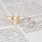 Artisan Asymmetric Diamond Ring Edgy Glamour for Standout Moments (MAC282)