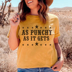 As Punchy As It Gets Tee Peachy Sunday
