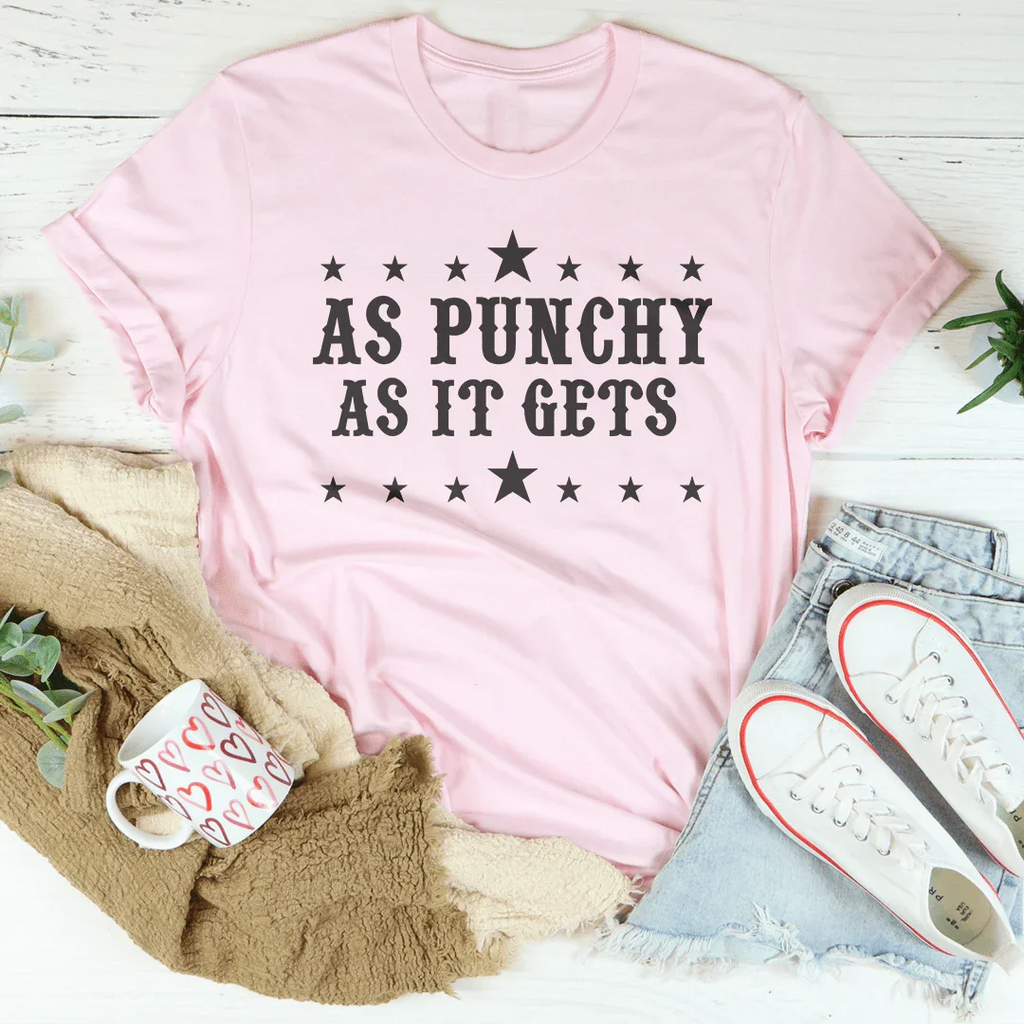 As Punchy As It Gets Tee Peachy Sunday