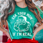 Ask Your Mom If I'm Real Tee Peachy Sunday