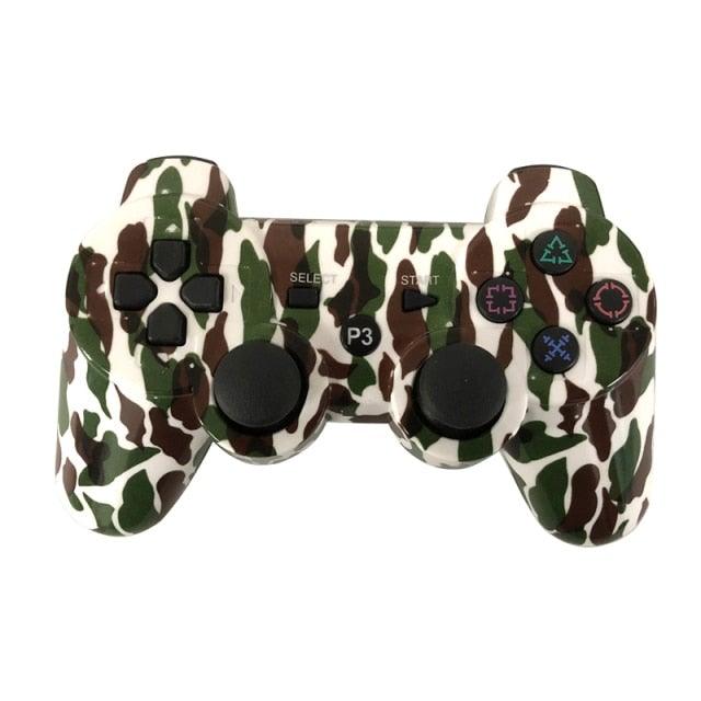 Attractive Green White Wireless Joystick Gamepad Console Controller Compatible With PC Laptop Tablet Support Bluetooth Stevvex