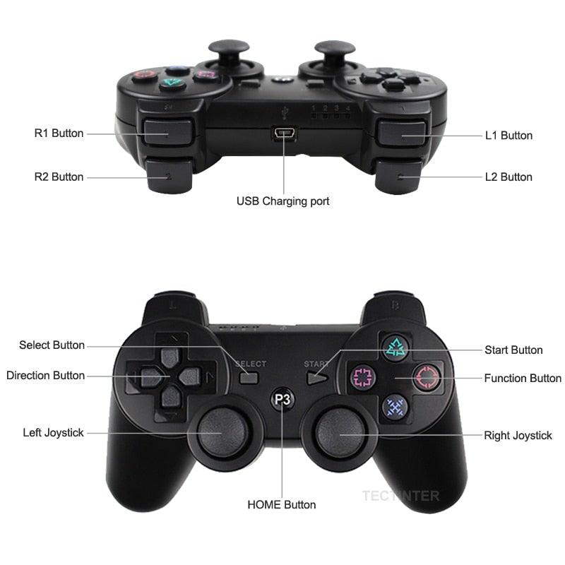 Attractive Green White Wireless Joystick Gamepad Console Controller Compatible With PC Laptop Tablet Support Bluetooth Stevvex