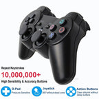 Attractive Green White Wireless Joystick Gamepad Console Controller Compatible With PC Laptop Tablet Support Bluetooth Stevvex