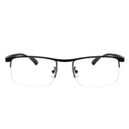 Attractive Metal Frame Sunglasses Style Intelligent Multifocal Progressive Reading Glasses and  Men Women Dual-use Anti-Blue Light Automatic Adjustment Eyewear Stevvex
