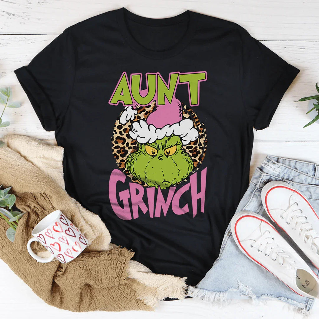 Aunt Grinch Tee Peachy Sunday
