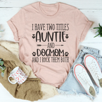 Auntie & Dogmom Tee - SJB-DIAMOND ELITES