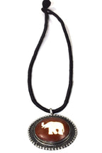 Auspicious Elephant Pendant Necklace Good Luck Amulet