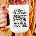Autism Mama Grizzlies Ceramic Mug 15 oz Peachy Sunday